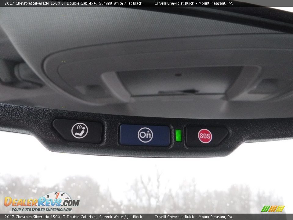 2017 Chevrolet Silverado 1500 LT Double Cab 4x4 Summit White / Jet Black Photo #16