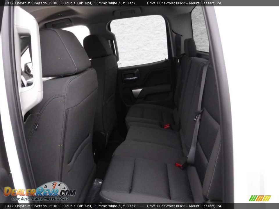 2017 Chevrolet Silverado 1500 LT Double Cab 4x4 Summit White / Jet Black Photo #17