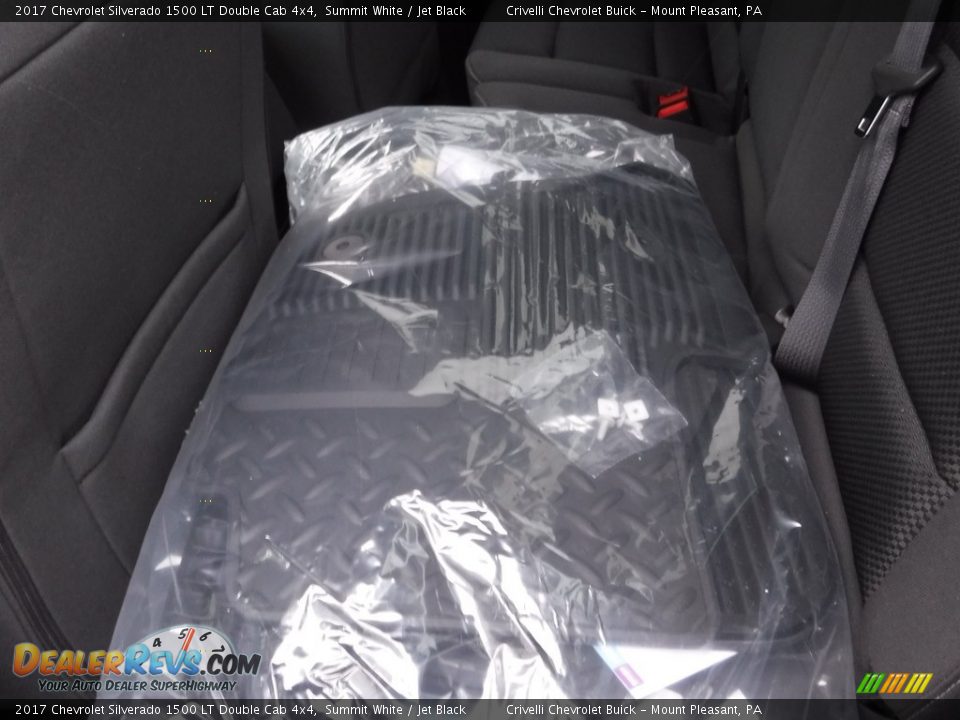 2017 Chevrolet Silverado 1500 LT Double Cab 4x4 Summit White / Jet Black Photo #18