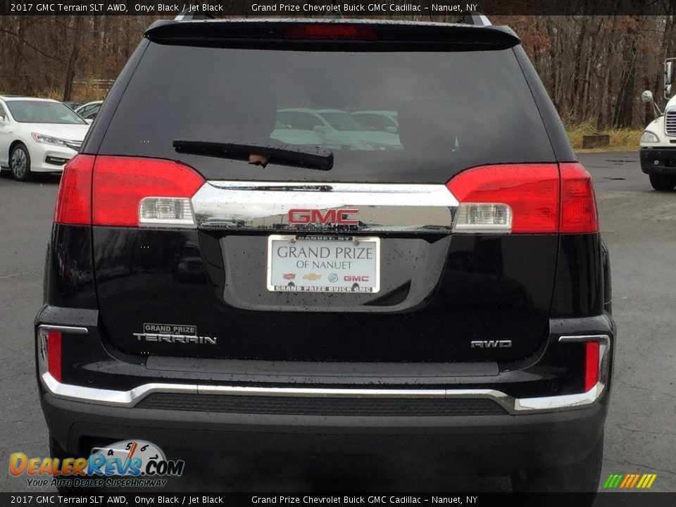 2017 GMC Terrain SLT AWD Onyx Black / Jet Black Photo #5