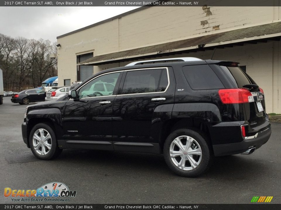 2017 GMC Terrain SLT AWD Onyx Black / Jet Black Photo #6