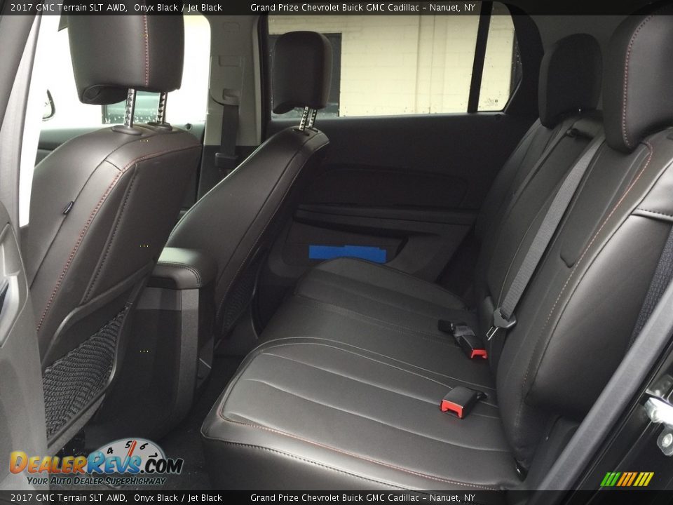 2017 GMC Terrain SLT AWD Onyx Black / Jet Black Photo #7