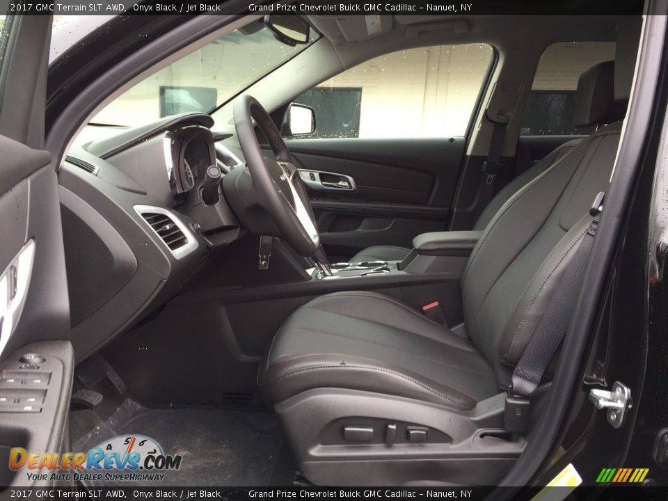 2017 GMC Terrain SLT AWD Onyx Black / Jet Black Photo #9