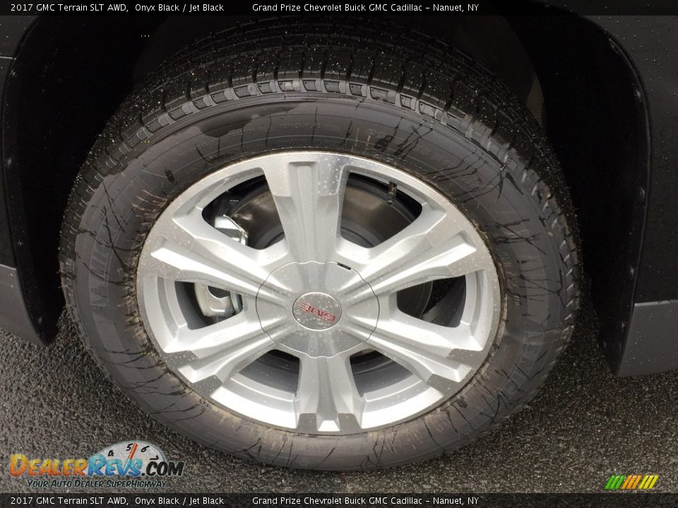 2017 GMC Terrain SLT AWD Onyx Black / Jet Black Photo #10