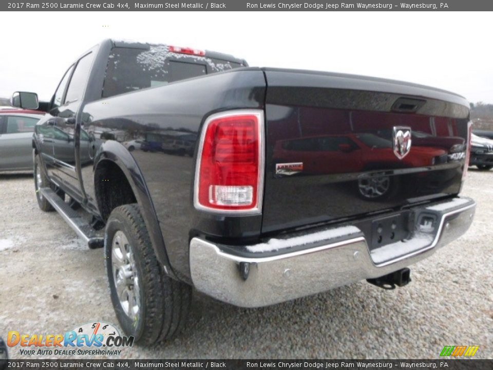 2017 Ram 2500 Laramie Crew Cab 4x4 Maximum Steel Metallic / Black Photo #6