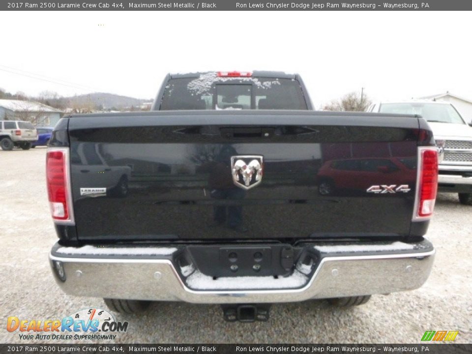 2017 Ram 2500 Laramie Crew Cab 4x4 Maximum Steel Metallic / Black Photo #7