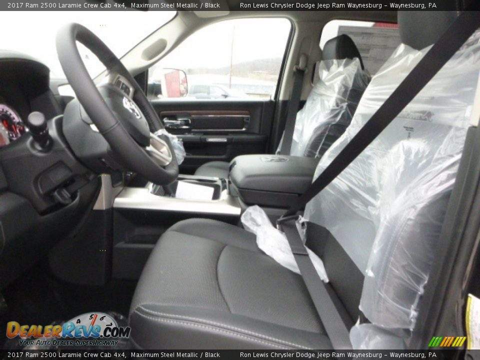 2017 Ram 2500 Laramie Crew Cab 4x4 Maximum Steel Metallic / Black Photo #14