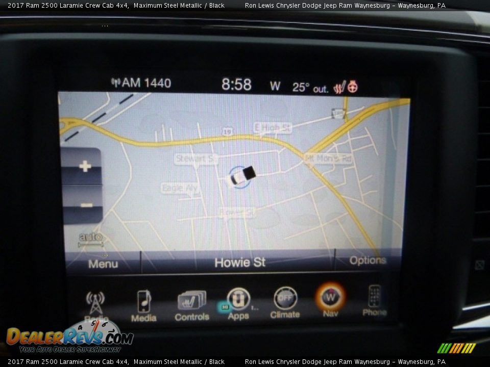 2017 Ram 2500 Laramie Crew Cab 4x4 Maximum Steel Metallic / Black Photo #18
