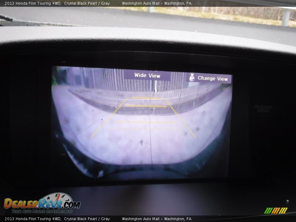 2013 Honda Pilot Touring 4WD Crystal Black Pearl / Gray Photo #20
