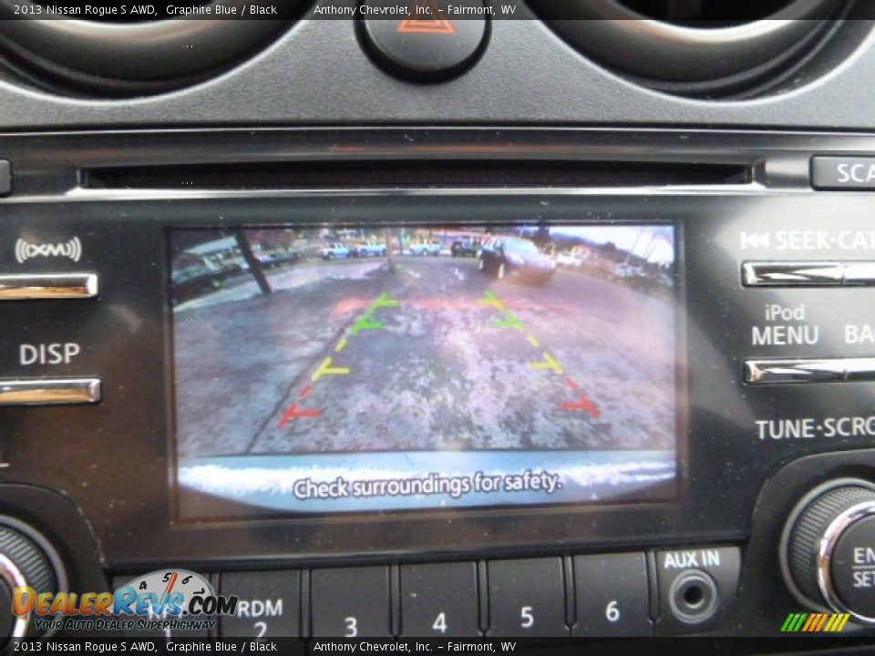 2013 Nissan Rogue S AWD Graphite Blue / Black Photo #17