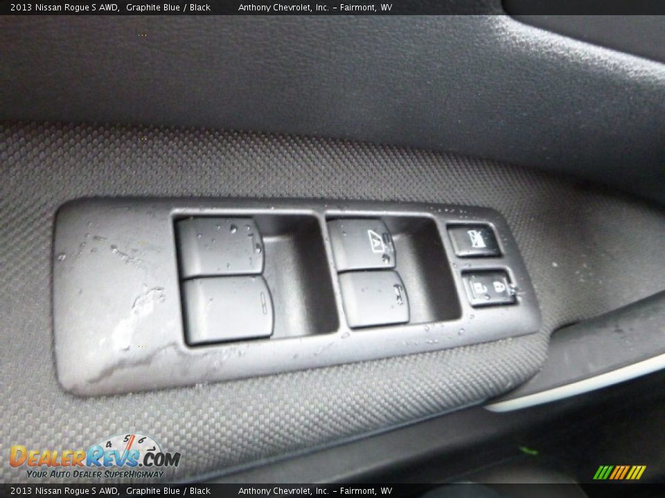 2013 Nissan Rogue S AWD Graphite Blue / Black Photo #20