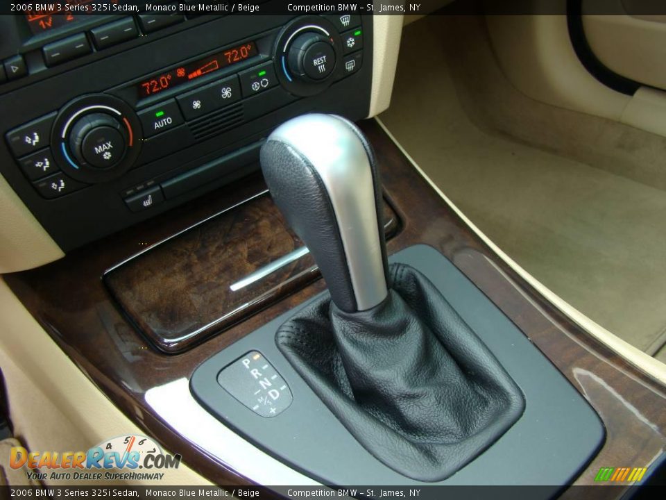 2006 BMW 3 Series 325i Sedan Monaco Blue Metallic / Beige Photo #14