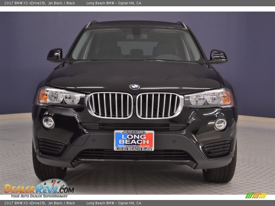 2017 BMW X3 sDrive28i Jet Black / Black Photo #2