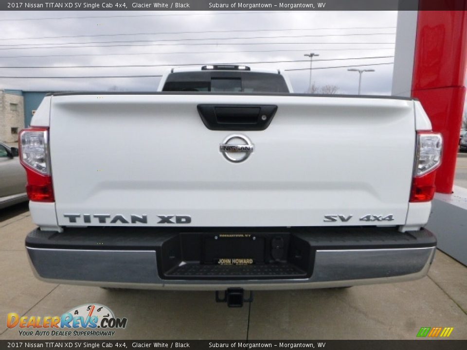 2017 Nissan TITAN XD SV Single Cab 4x4 Glacier White / Black Photo #7