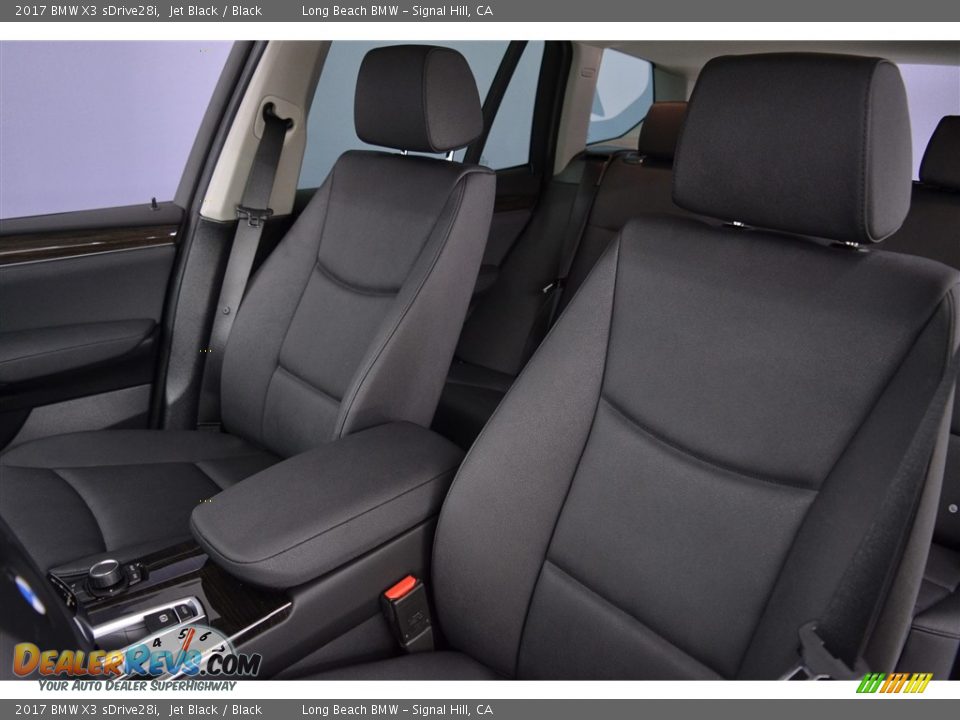 2017 BMW X3 sDrive28i Jet Black / Black Photo #8