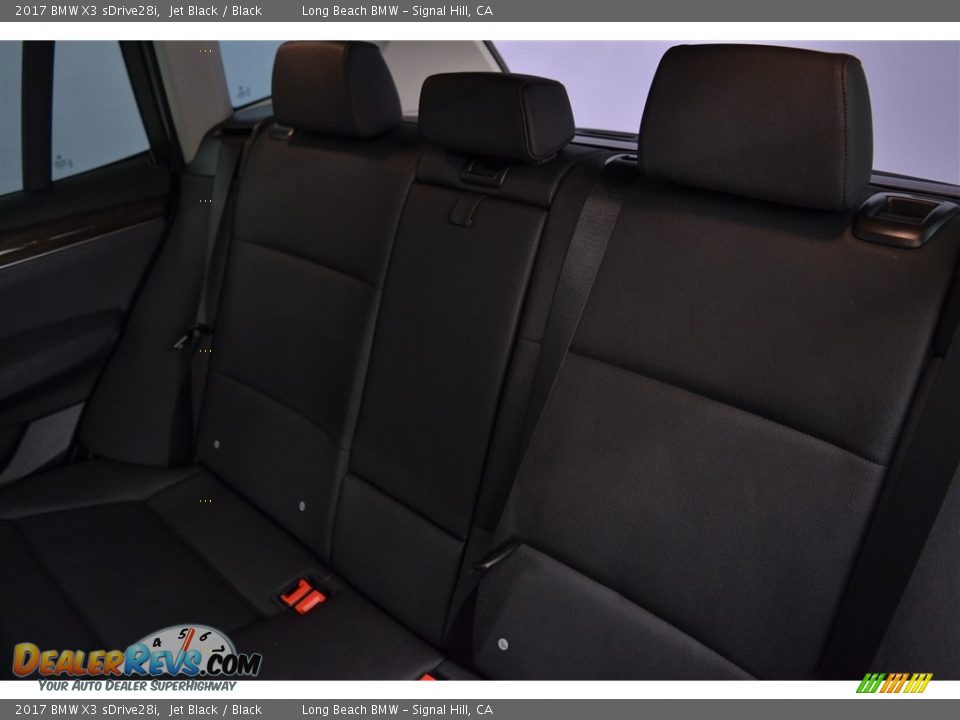 2017 BMW X3 sDrive28i Jet Black / Black Photo #9