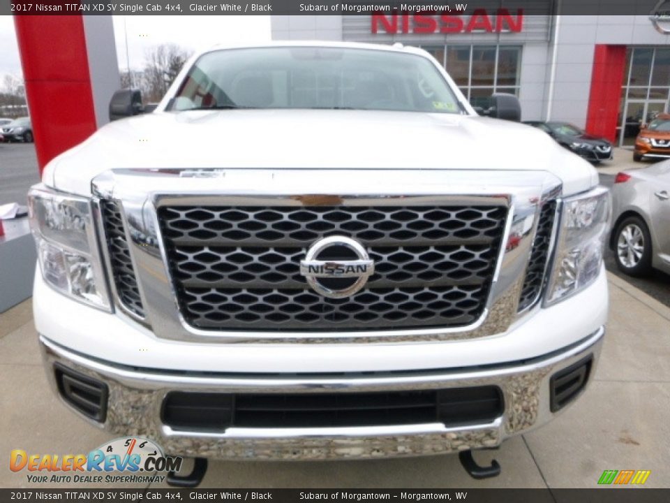 Glacier White 2017 Nissan TITAN XD SV Single Cab 4x4 Photo #10
