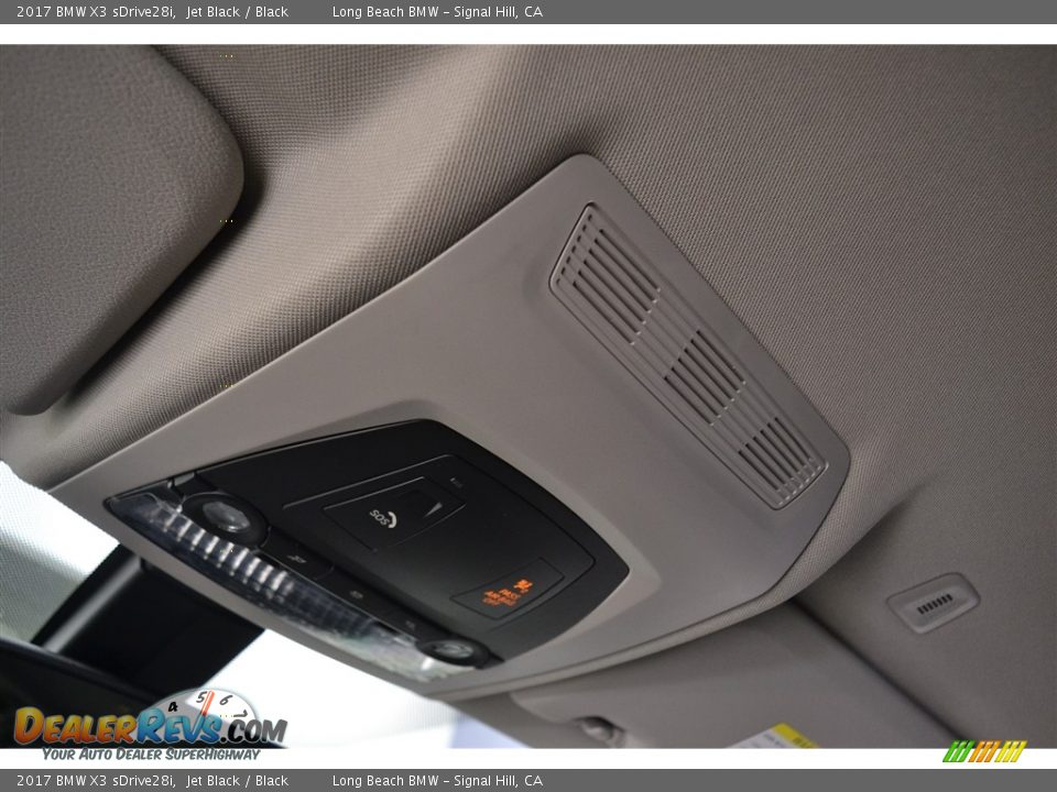 2017 BMW X3 sDrive28i Jet Black / Black Photo #13