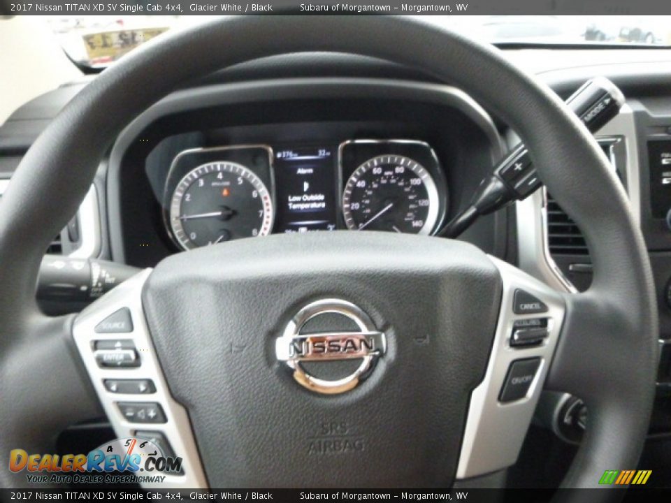 2017 Nissan TITAN XD SV Single Cab 4x4 Steering Wheel Photo #15