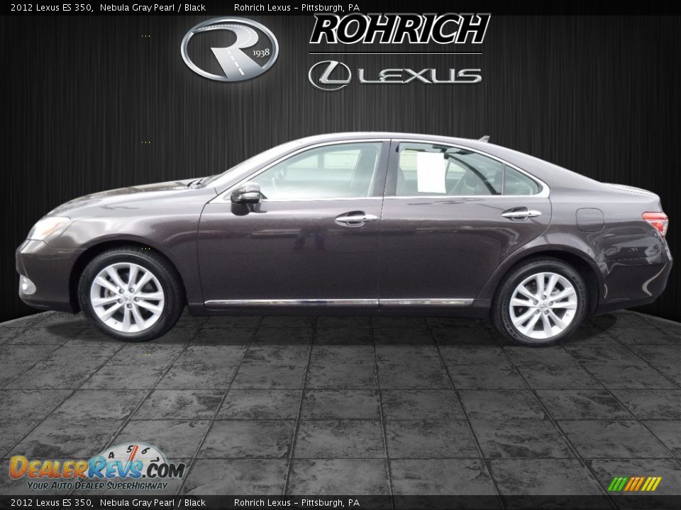 2012 Lexus ES 350 Nebula Gray Pearl / Black Photo #4