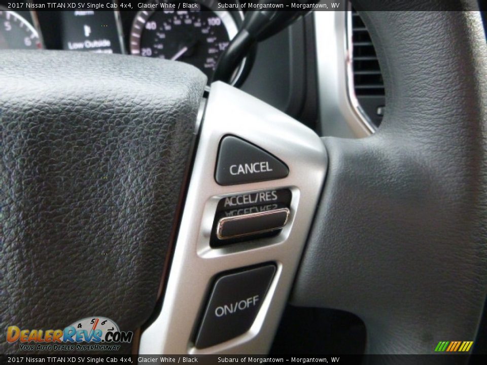 Controls of 2017 Nissan TITAN XD SV Single Cab 4x4 Photo #16