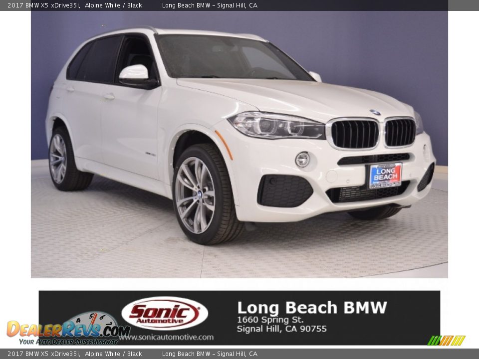 2017 BMW X5 xDrive35i Alpine White / Black Photo #1