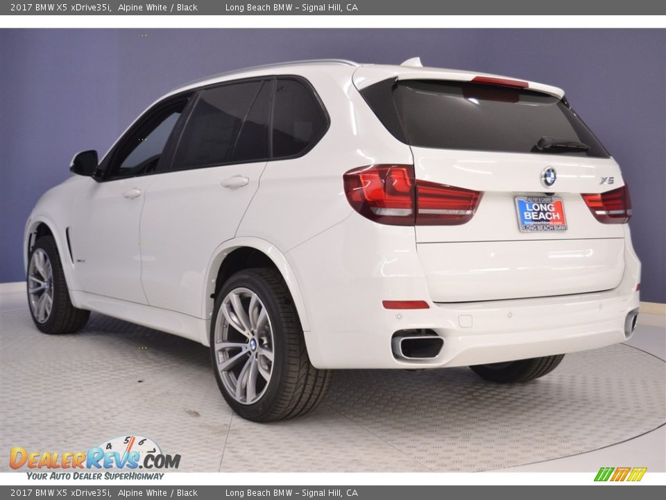 2017 BMW X5 xDrive35i Alpine White / Black Photo #4