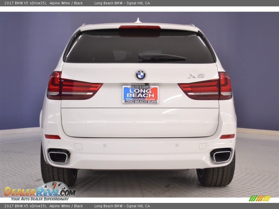 2017 BMW X5 xDrive35i Alpine White / Black Photo #5