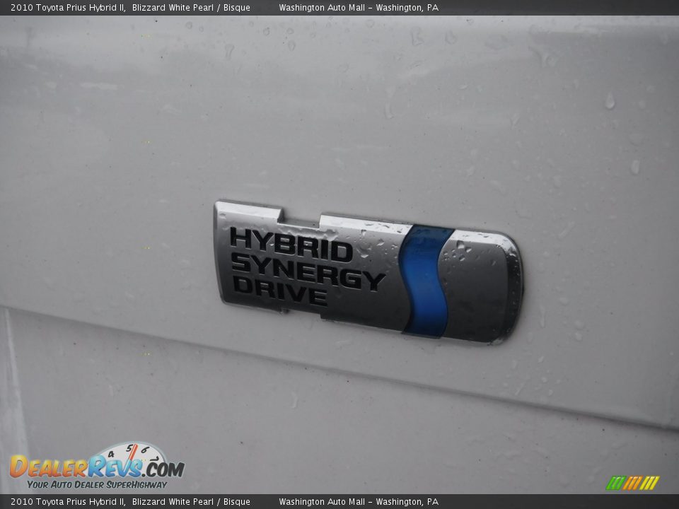 2010 Toyota Prius Hybrid II Blizzard White Pearl / Bisque Photo #8