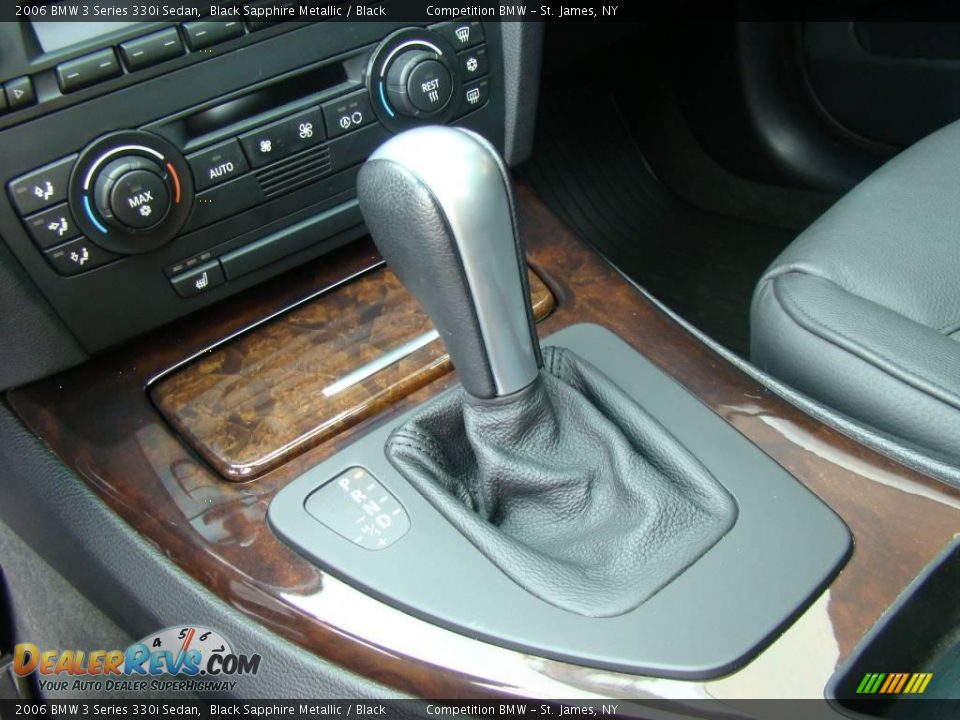 2006 BMW 3 Series 330i Sedan Black Sapphire Metallic / Black Photo #14
