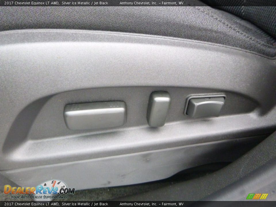 2017 Chevrolet Equinox LT AWD Silver Ice Metallic / Jet Black Photo #15