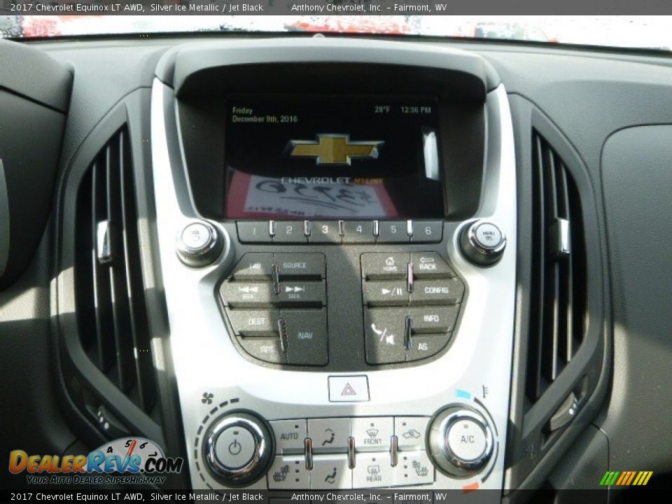 2017 Chevrolet Equinox LT AWD Silver Ice Metallic / Jet Black Photo #16