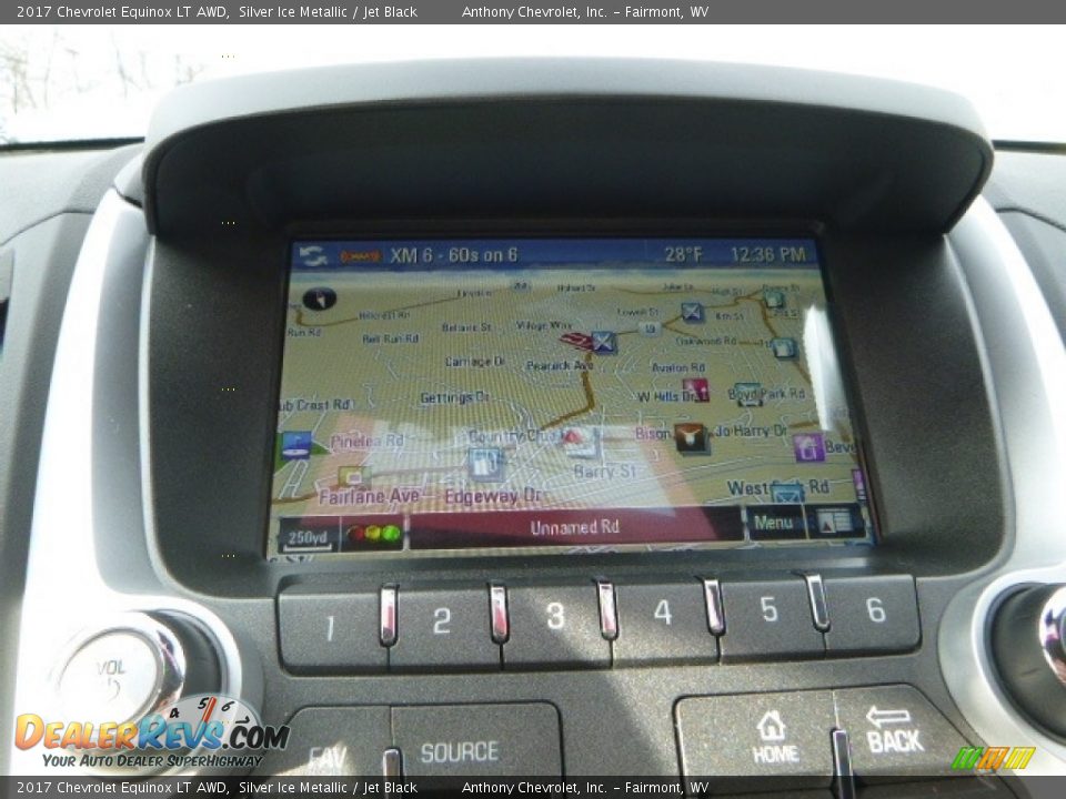 2017 Chevrolet Equinox LT AWD Silver Ice Metallic / Jet Black Photo #17