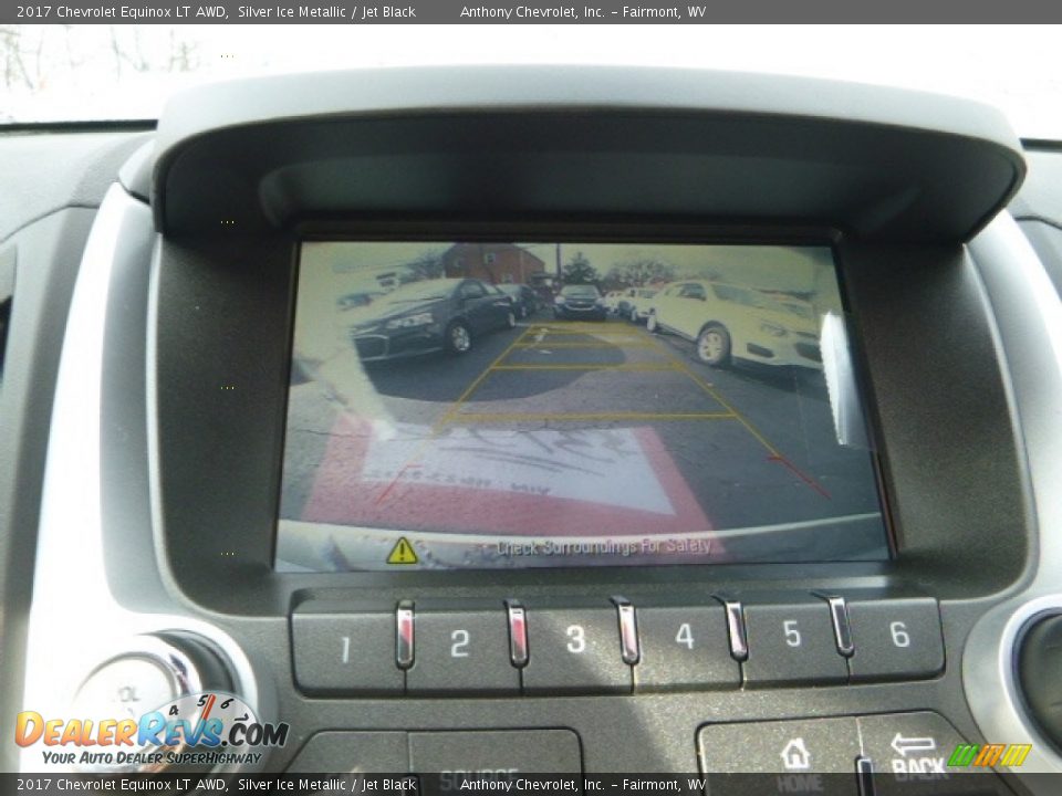 2017 Chevrolet Equinox LT AWD Silver Ice Metallic / Jet Black Photo #18