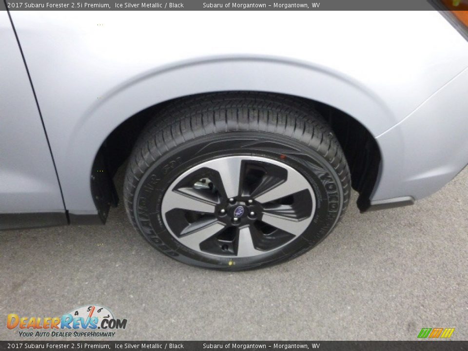 2017 Subaru Forester 2.5i Premium Ice Silver Metallic / Black Photo #2