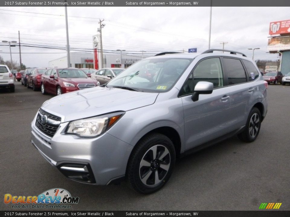 2017 Subaru Forester 2.5i Premium Ice Silver Metallic / Black Photo #11