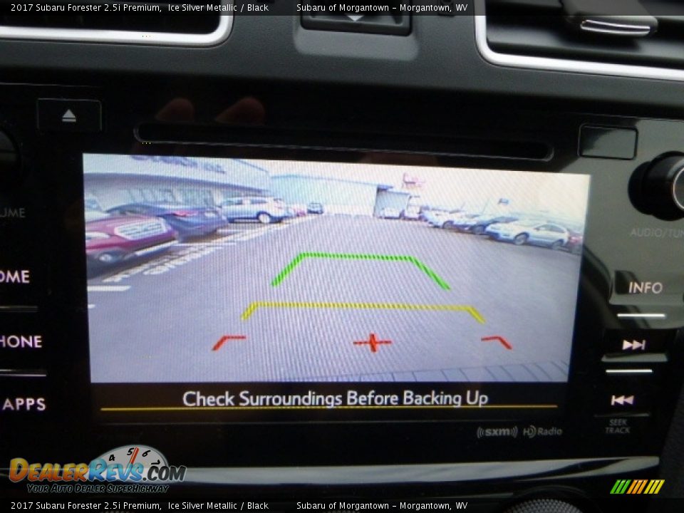 2017 Subaru Forester 2.5i Premium Ice Silver Metallic / Black Photo #19
