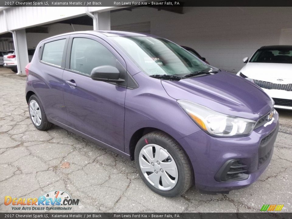 2017 Chevrolet Spark LS Kalamata Metallic / Jet Black Photo #10