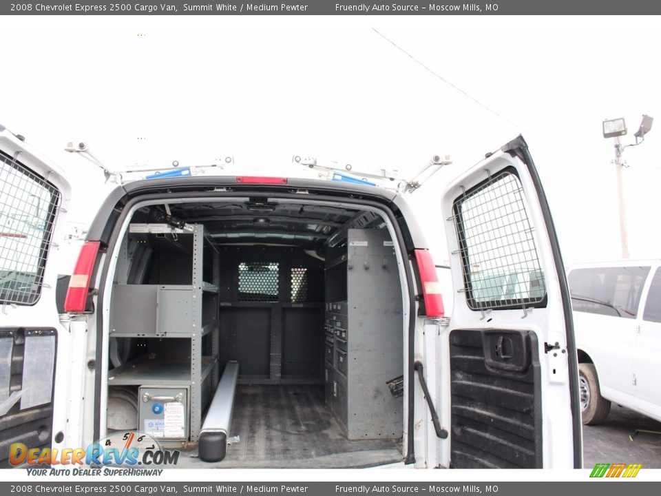 2008 Chevrolet Express 2500 Cargo Van Summit White / Medium Pewter Photo #15