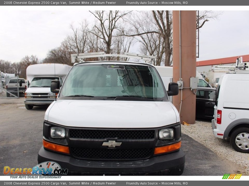 2008 Chevrolet Express 2500 Cargo Van Summit White / Medium Pewter Photo #31