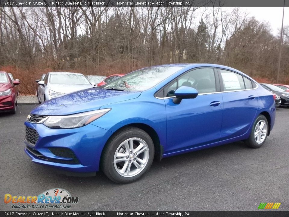 2017 Chevrolet Cruze LT Kinetic Blue Metallic / Jet Black Photo #1