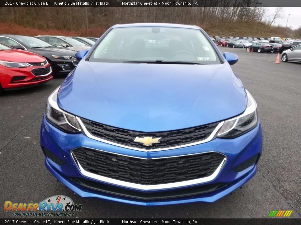 2017 Chevrolet Cruze LT Kinetic Blue Metallic / Jet Black Photo #2