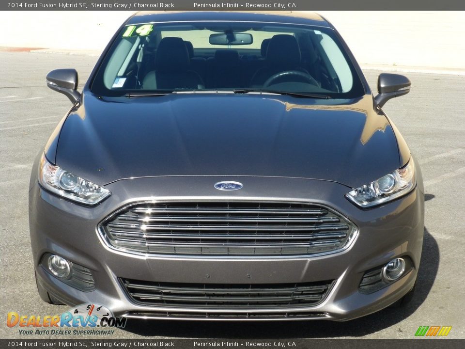 2014 Ford Fusion Hybrid SE Sterling Gray / Charcoal Black Photo #23