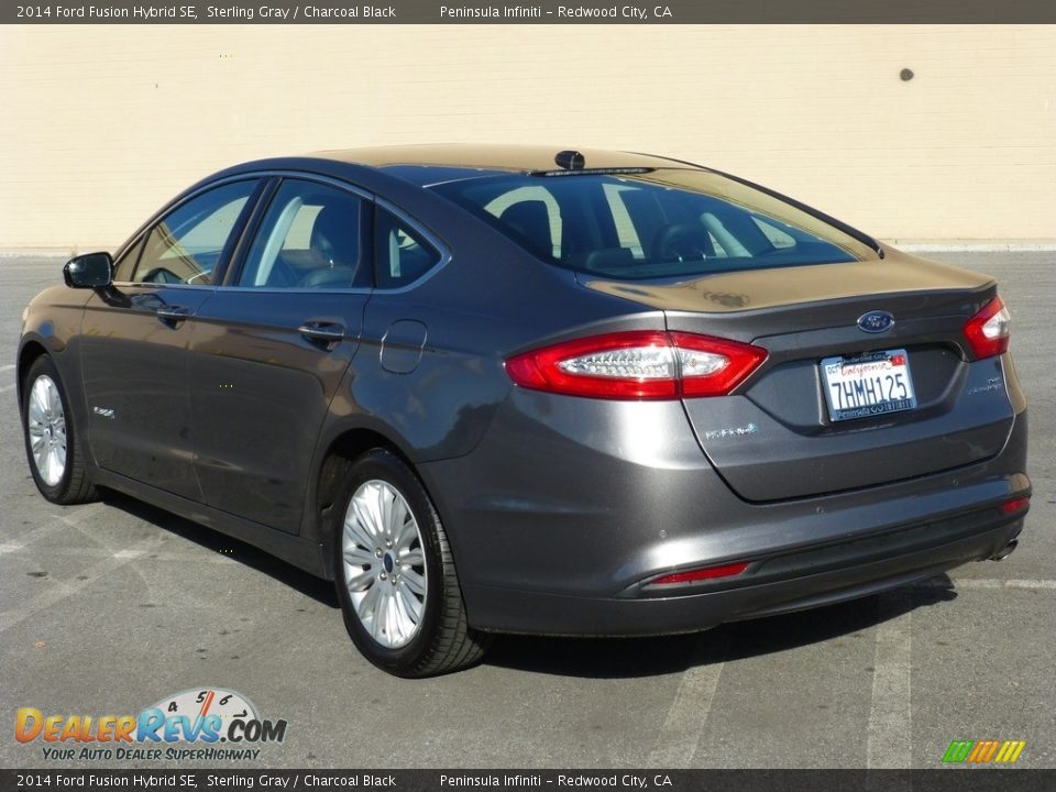 2014 Ford Fusion Hybrid SE Sterling Gray / Charcoal Black Photo #26