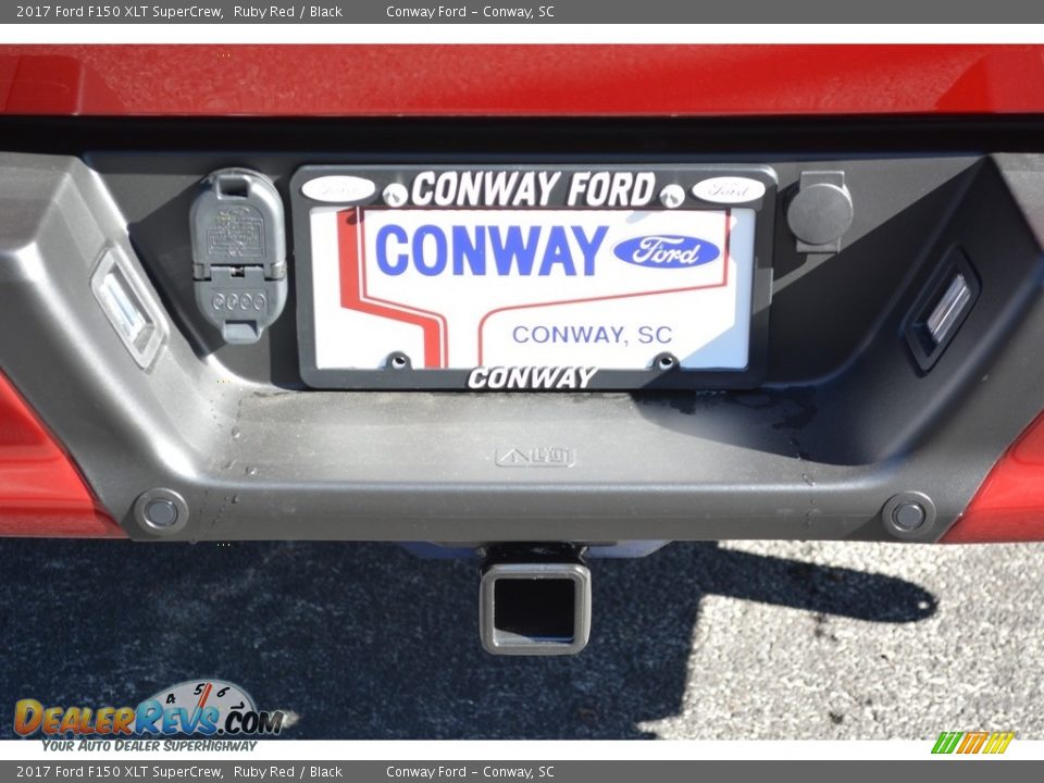 2017 Ford F150 XLT SuperCrew Ruby Red / Black Photo #5