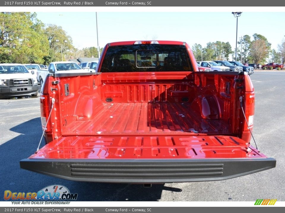 2017 Ford F150 XLT SuperCrew Ruby Red / Black Photo #6