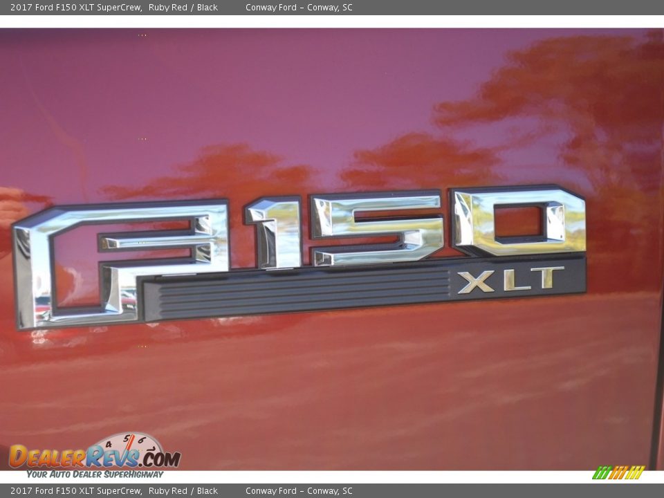2017 Ford F150 XLT SuperCrew Ruby Red / Black Photo #10