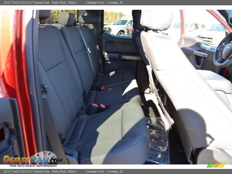 2017 Ford F150 XLT SuperCrew Ruby Red / Black Photo #18