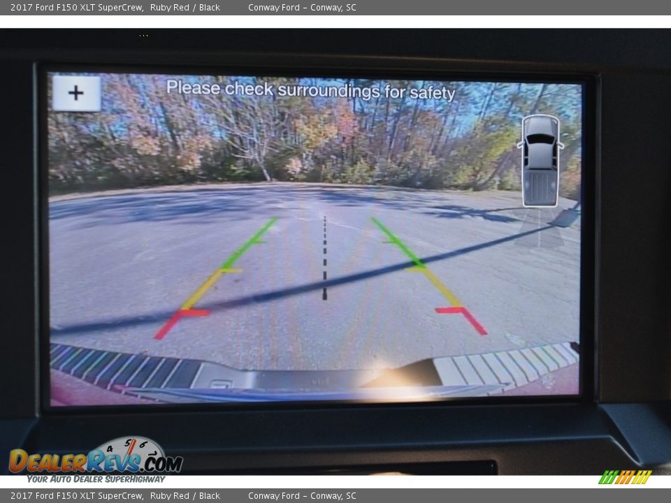 2017 Ford F150 XLT SuperCrew Ruby Red / Black Photo #23