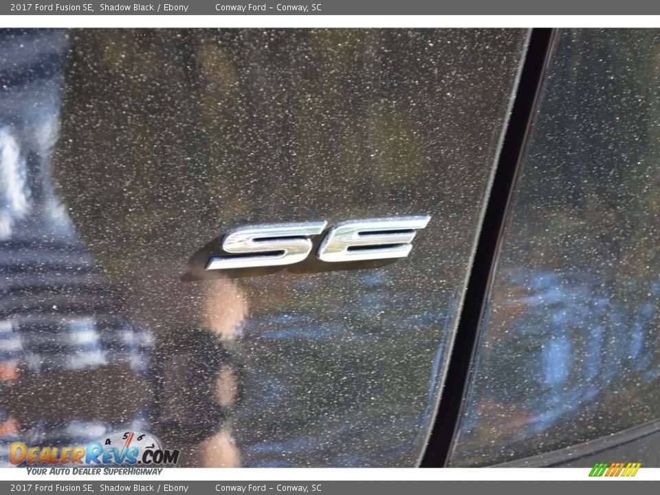 2017 Ford Fusion SE Shadow Black / Ebony Photo #5